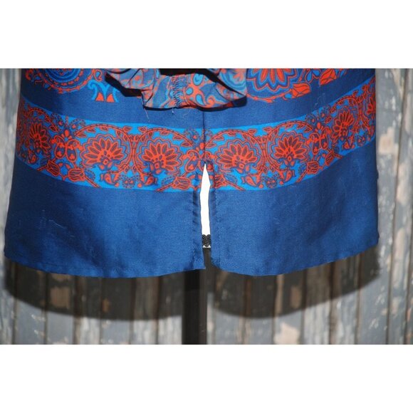 Ann Taylor Petite Ladies Blouse Top Size XSP 3/4 Roll Tab Sleeve V-Neck Floral - Picture 7 of 11